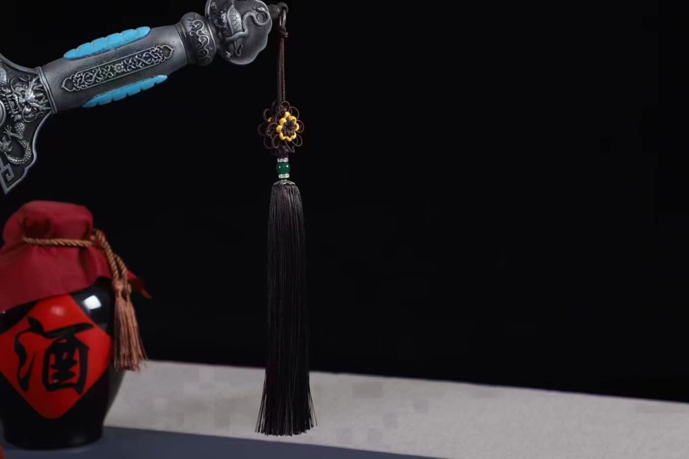 Dragon King Swords Real,Battle Ready,Forged Damascus Blades — alternate angle view 5