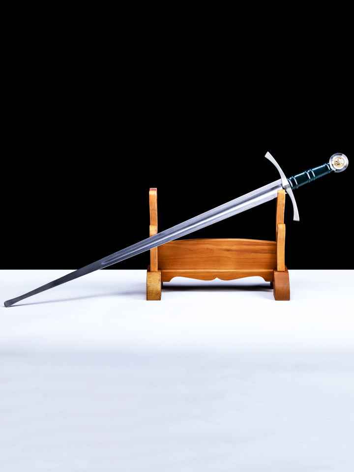 Knight Training Sword (65 Manganese Steel) (Dull) — 65 Manganese Steel Medieval Sword by DRACBLADE