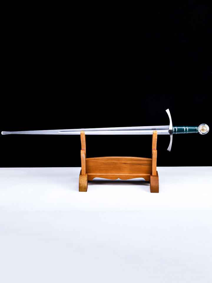 Knight Training Sword (65 Manganese Steel) (Dull) — close-up detail view