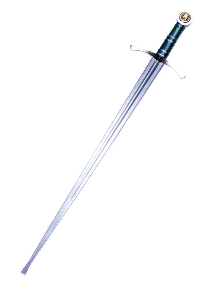 Knight Training Sword (65 Manganese Steel) (Dull) — scabbard / saya detail