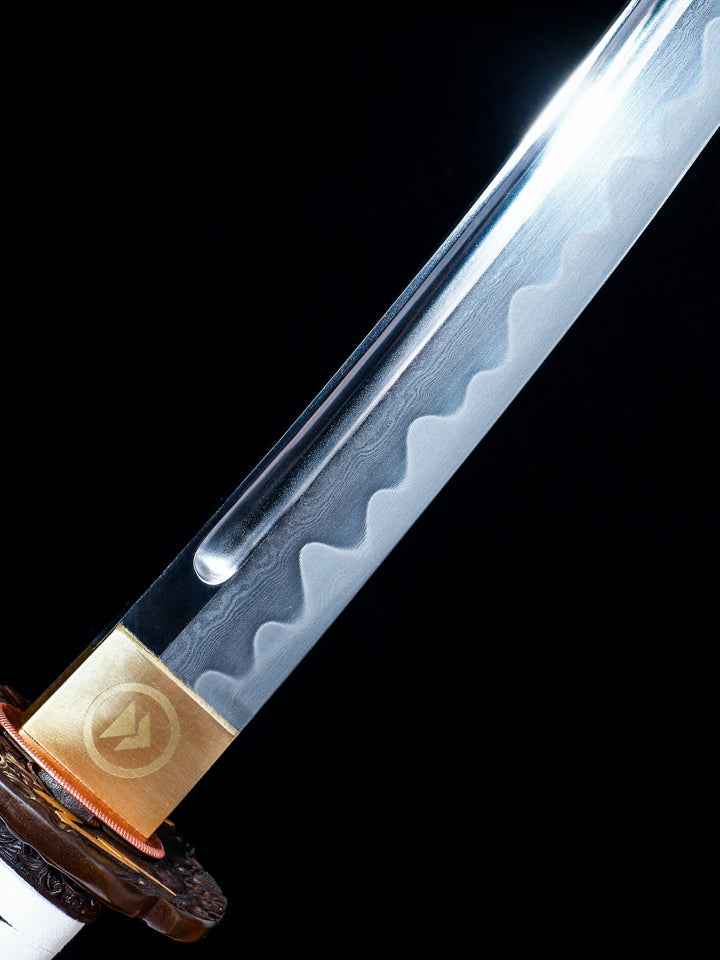 Ghost of Tsushima Katana - Collectors Edition — handle and fittings close-up