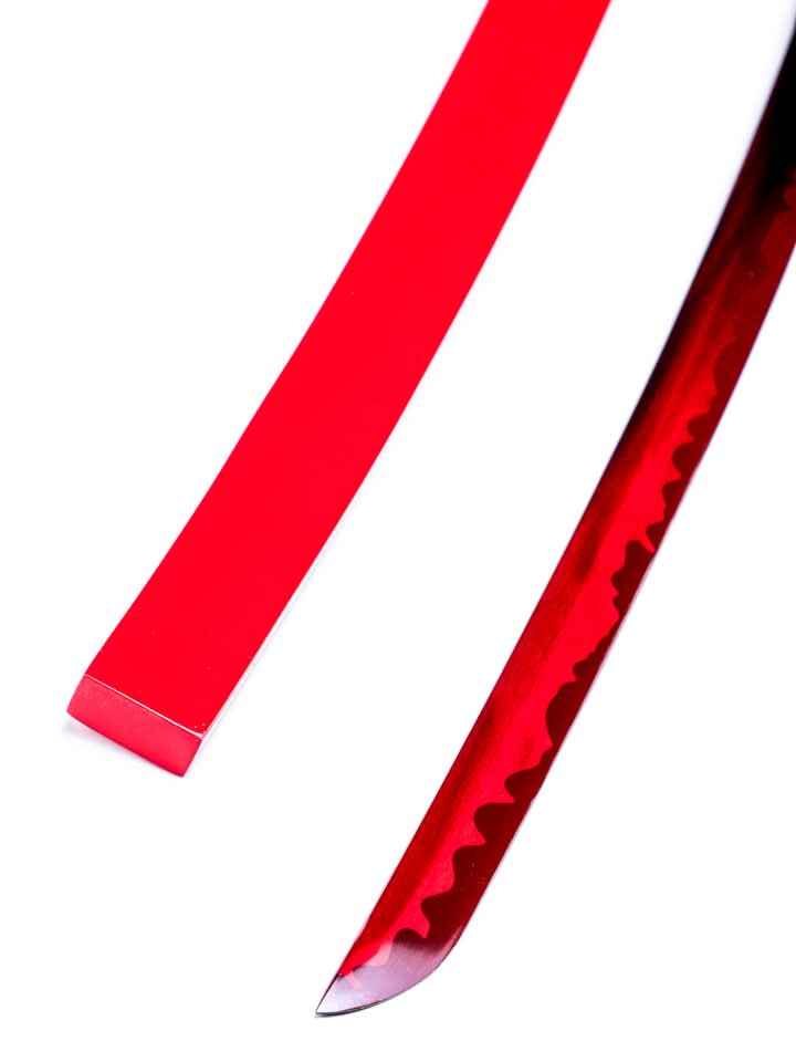HF Murasama (Red) - Sharp — handle and fittings close-up