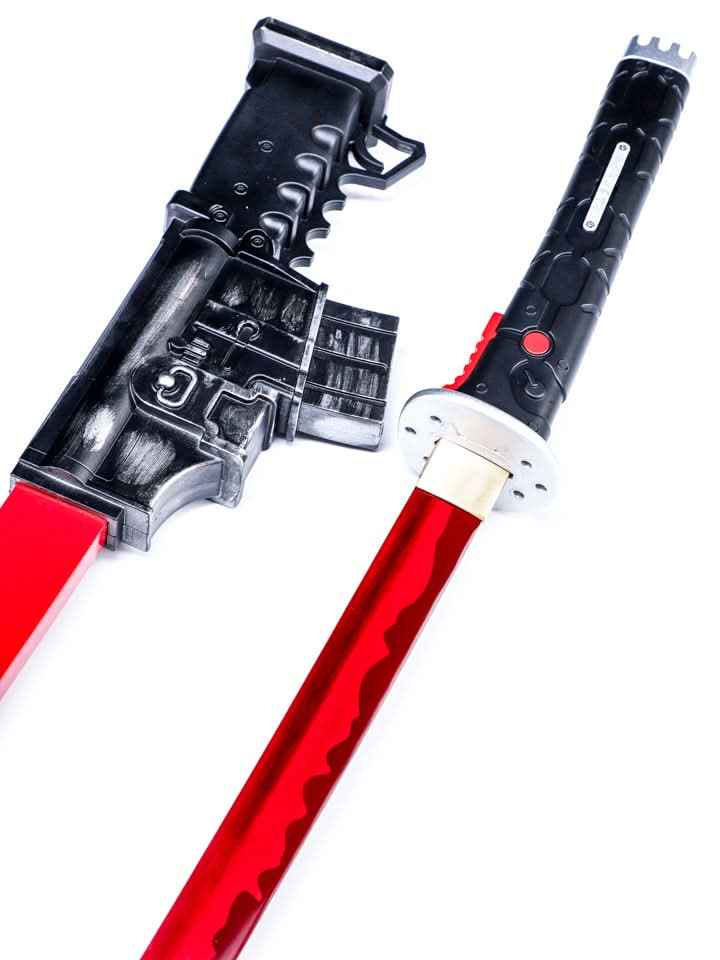 HF Murasama (Red) - Sharp — scabbard / saya detail
