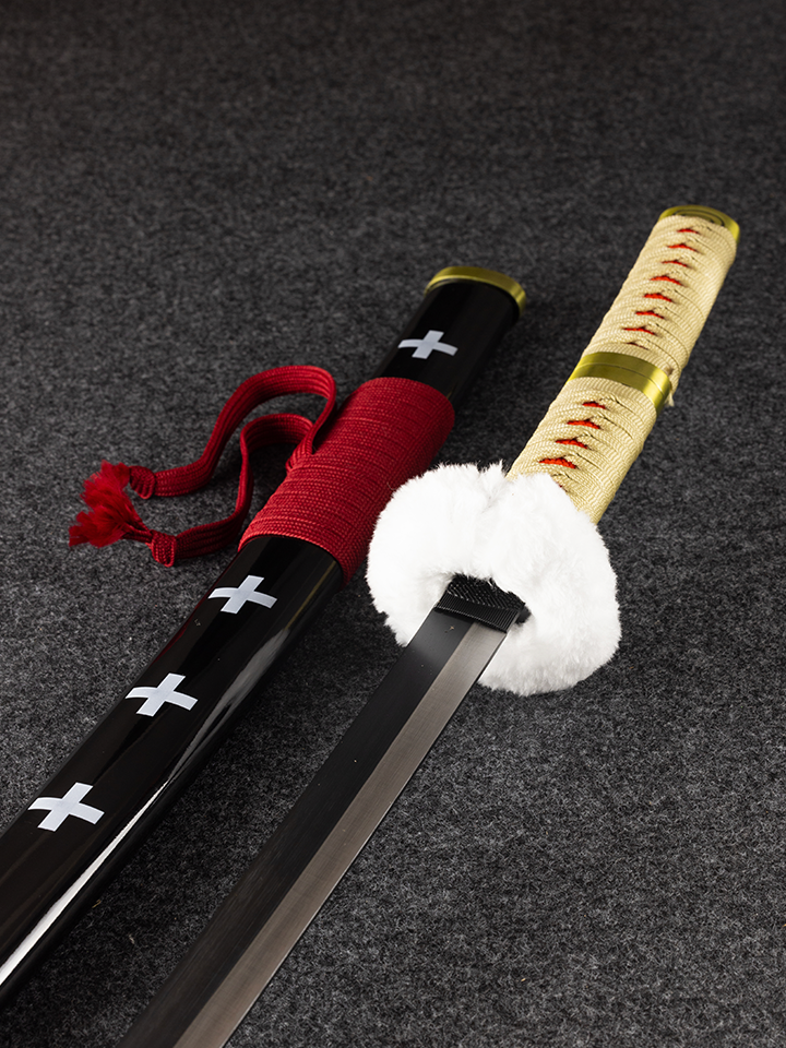 Law's Kikoku Katana (METAL) — Premium Steel Chinese Sword by DRACBLADE