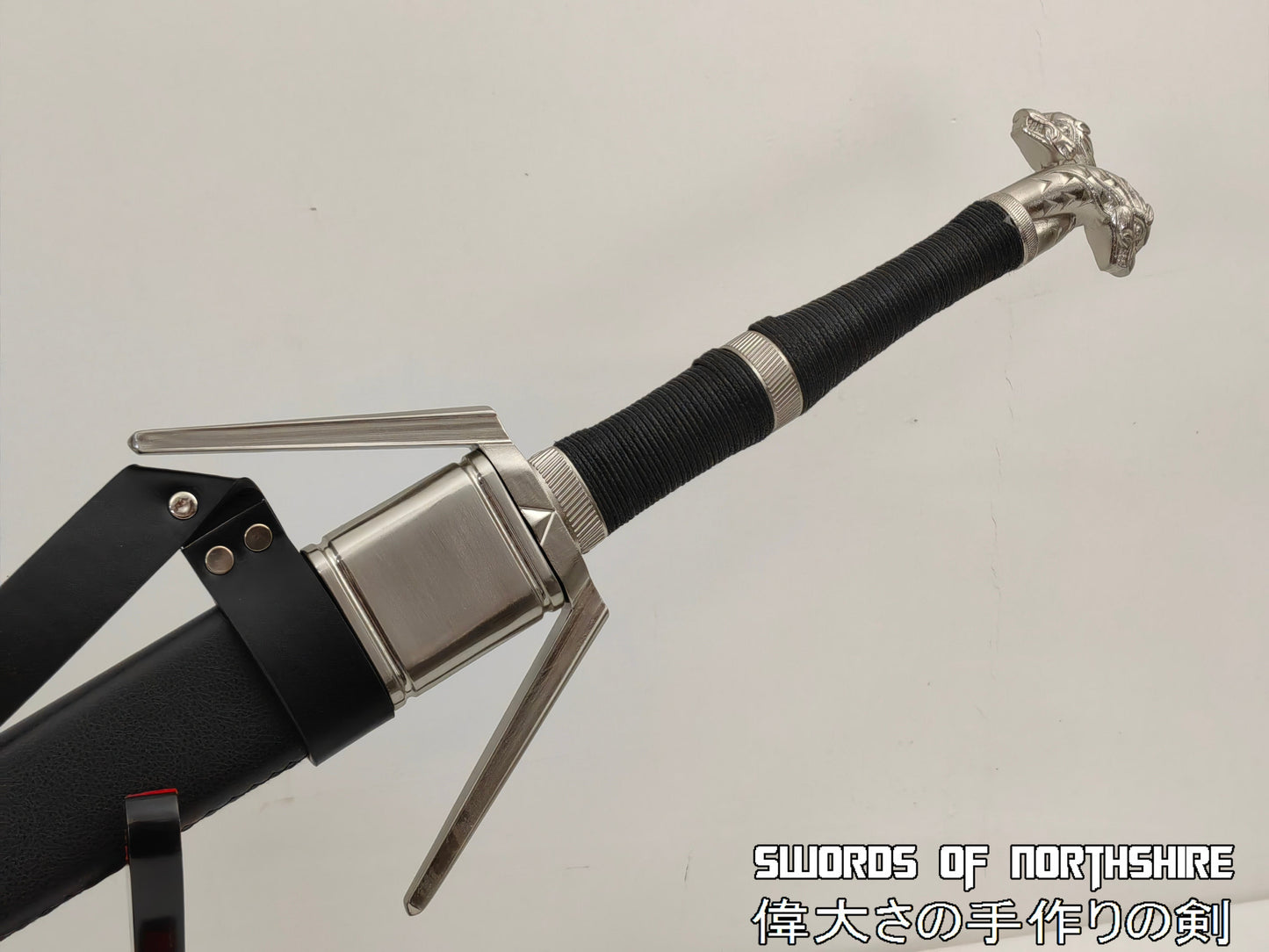 Geralt of Rivia's Silver Sword Replica from Witcher — alternate angle view 5