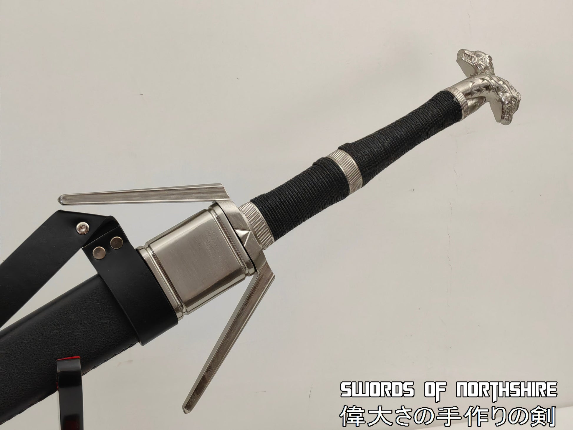 Geralt of Rivia's Silver Sword Replica from Witcher — alternate angle view 5