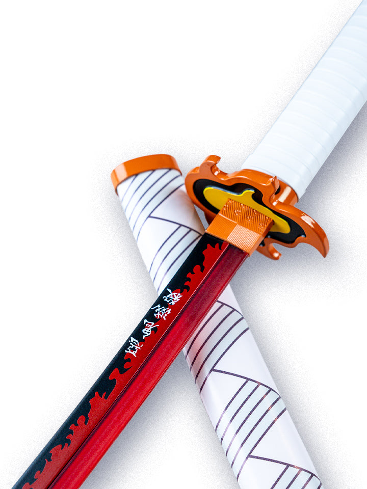 Rengoku LED Sword — scabbard / saya detail