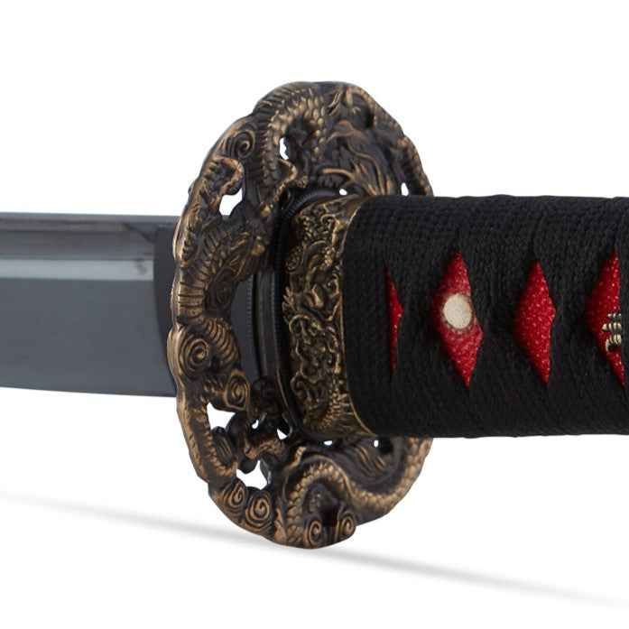 Katana - Gamō Ujisato 1060 — close-up detail view