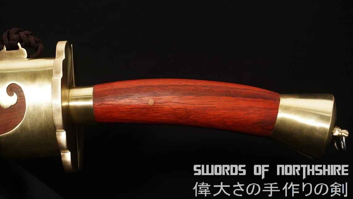 Avatar the Last Airbender Dual Broadswords Replica - Zuko — blade and hamon detail