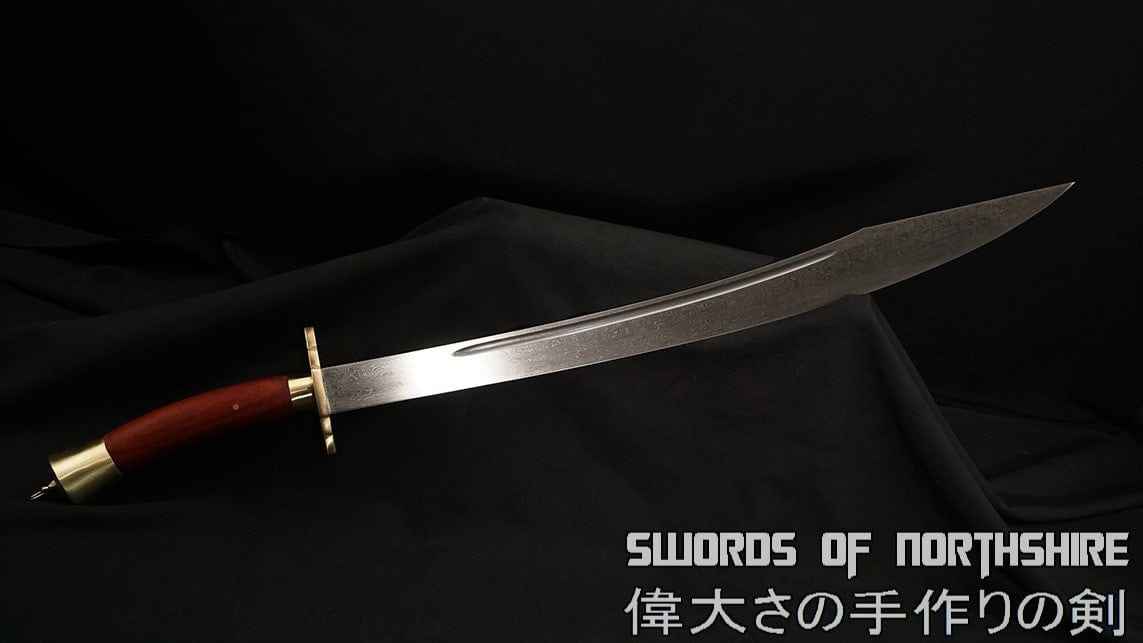 Avatar the Last Airbender Dual Broadswords Replica - Zuko — handle and fittings close-up