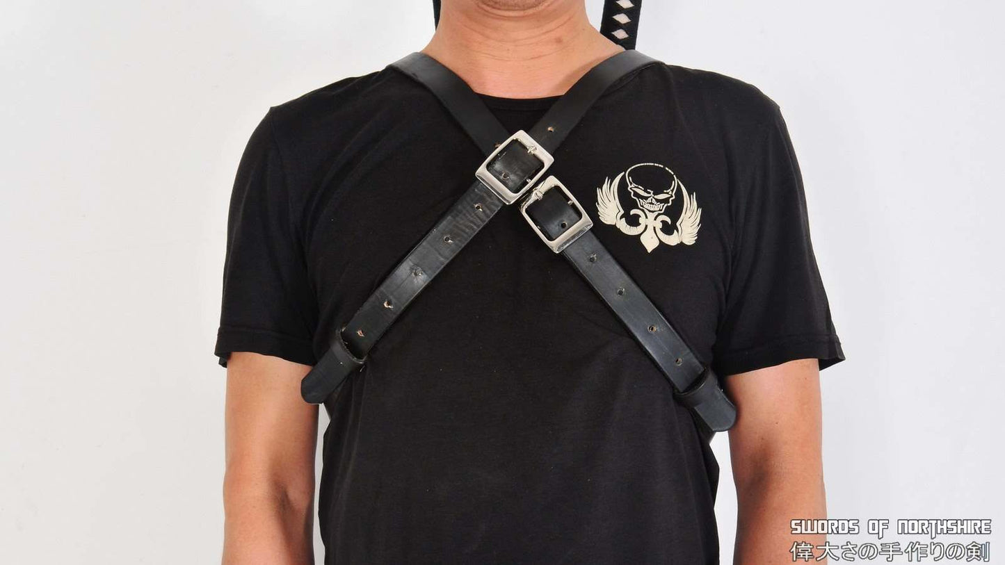 Deadpool Replica - Twin Katanas — scabbard / saya detail