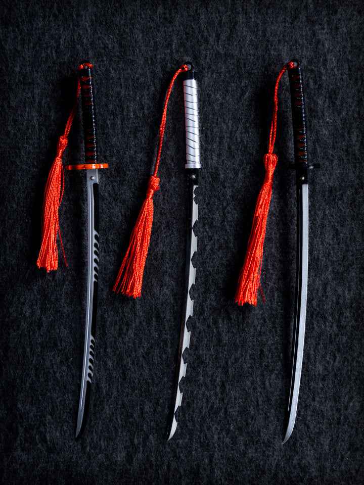Demon Slayer Apprentice Keychains (Set of 3) — close-up detail view