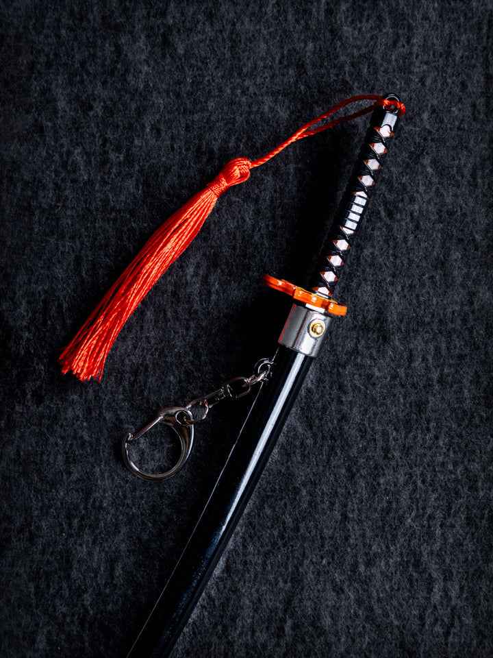 Demon Slayer Apprentice Keychains (Set of 3) — blade and hamon detail