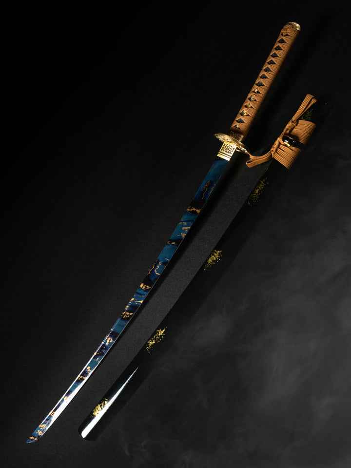 NEW to Mini Katana! — blade and hamon detail