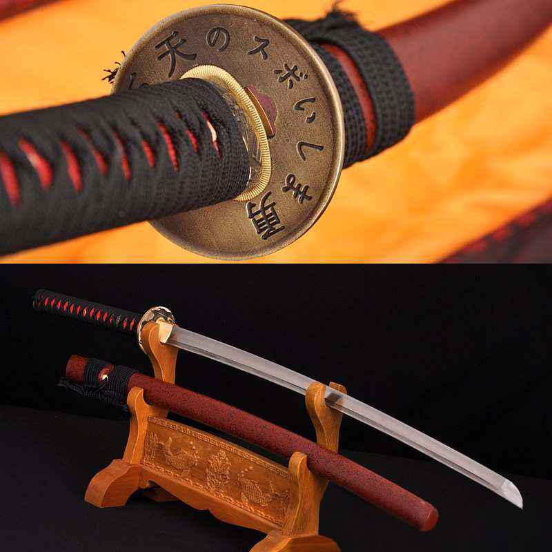 Katana - Ibuka Kajinosuke 1060 — 1060 Carbon Steel Samurai Sword by DRACBLADE
