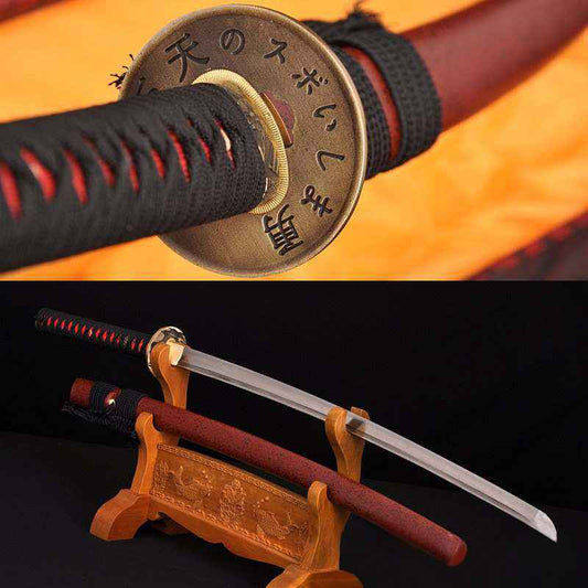 Katana - Ibuka Kajinosuke 1060 — 1060 Carbon Steel Samurai Sword by DRACBLADE