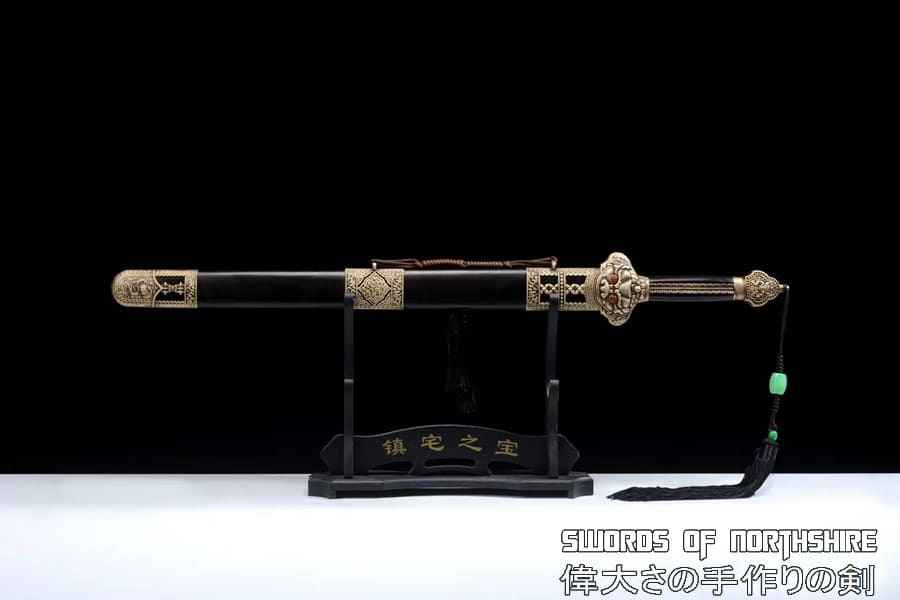 Ming Jian - Yong Le 1095 — scabbard / saya detail