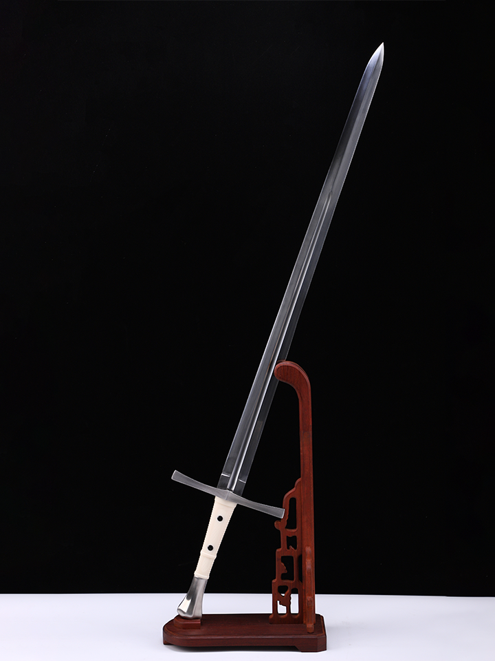 Tactical Medieval Broadsword (65Mn Steel) — 65 Manganese Steel Medieval Sword by DRACBLADE