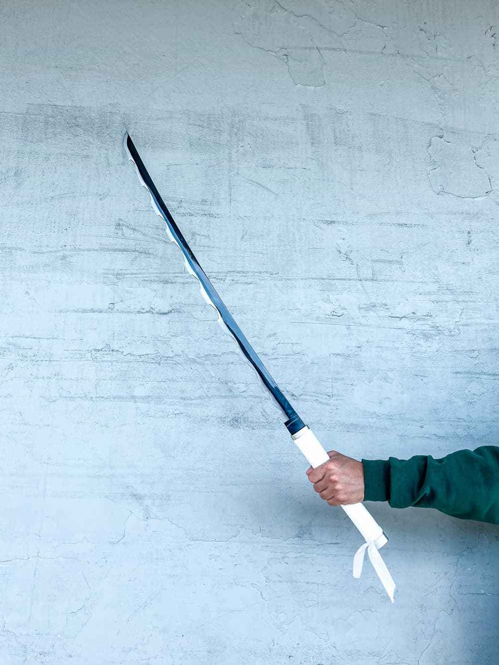 Battle-Ready Inosuke Katana (SHARP) — close-up detail view