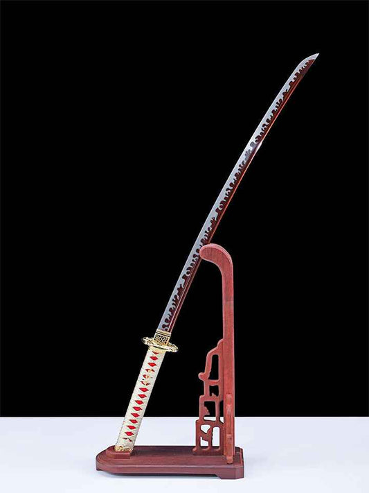 Blood Oath Tachi — 1060 Carbon Steel Japanese Tachi by DRACBLADE