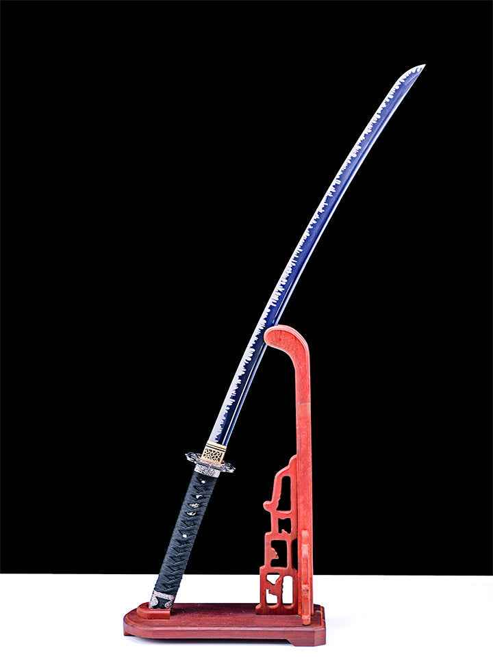 Night Shade Tachi — 1060 Carbon Steel Japanese Tachi by DRACBLADE