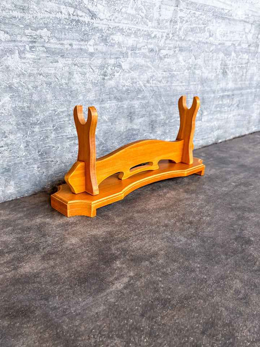 Platform Single Sword Stand — Premium Steel Sword Stand by DRACBLADE