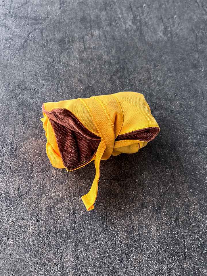 Sword Cloth Bags — handle and fittings close-up