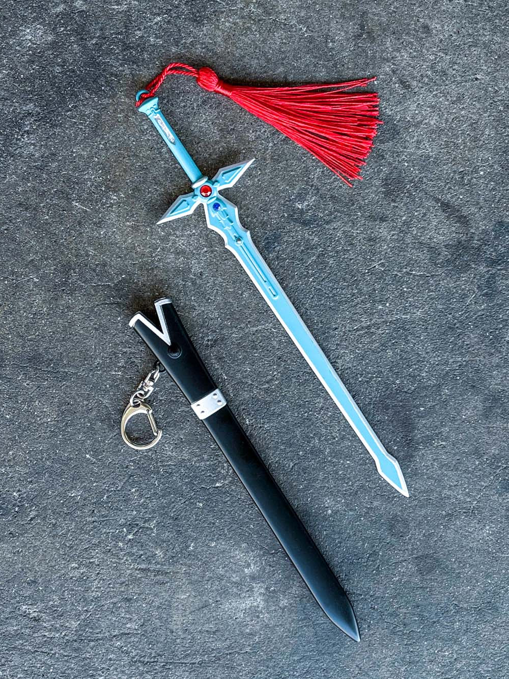 Dark Repulser Keychain (Blue) + Stand — alternate angle view 5
