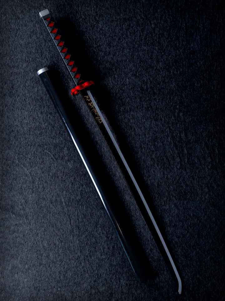 Tanjiro's New Nichirin (Foam) — Premium Steel Samurai Sword by DRACBLADE