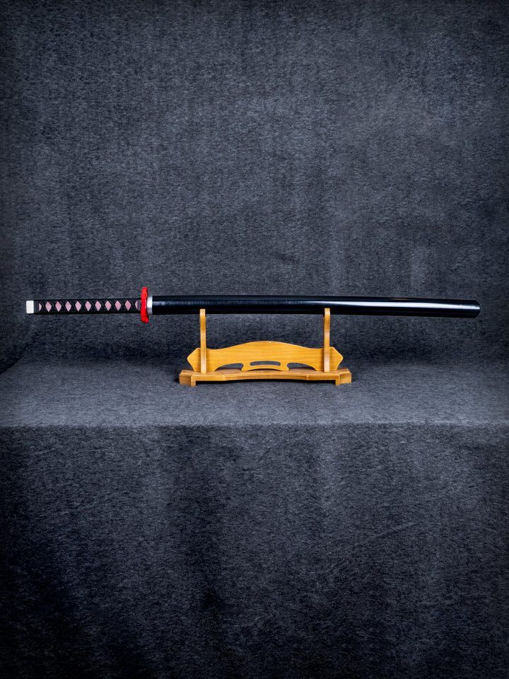 Tanjiro's New Nichirin (Foam) — scabbard / saya detail