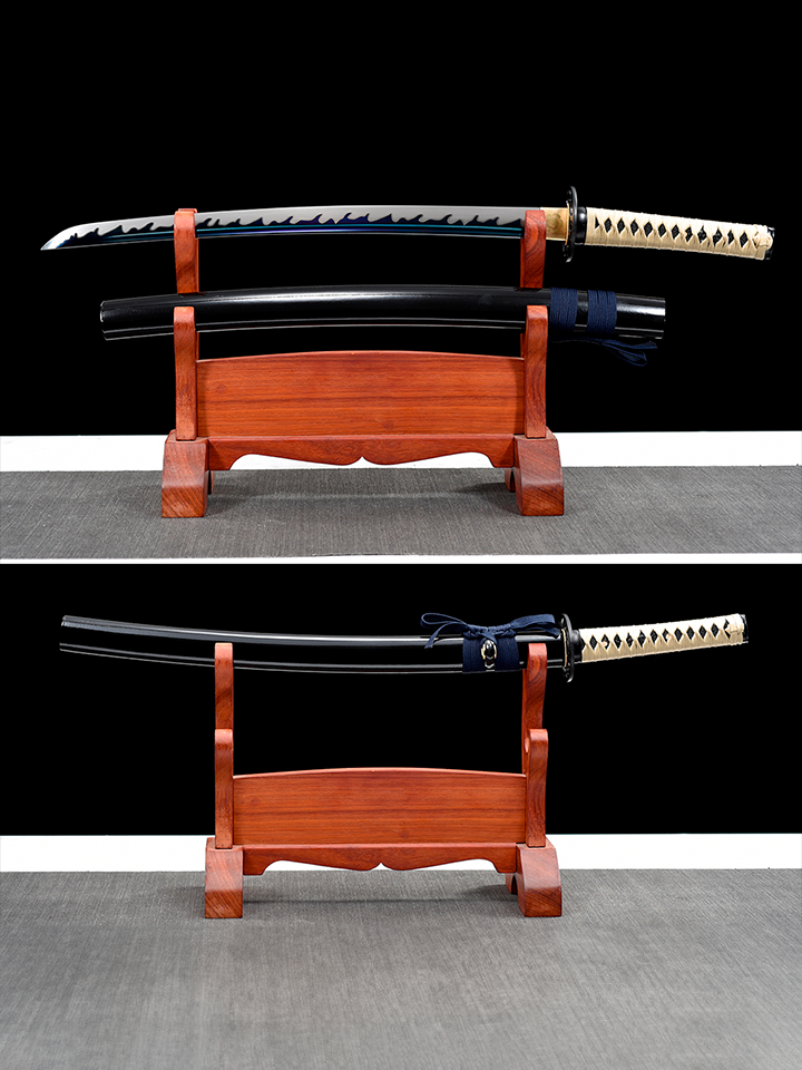 Dark Wave Wakizashi — scabbard / saya detail