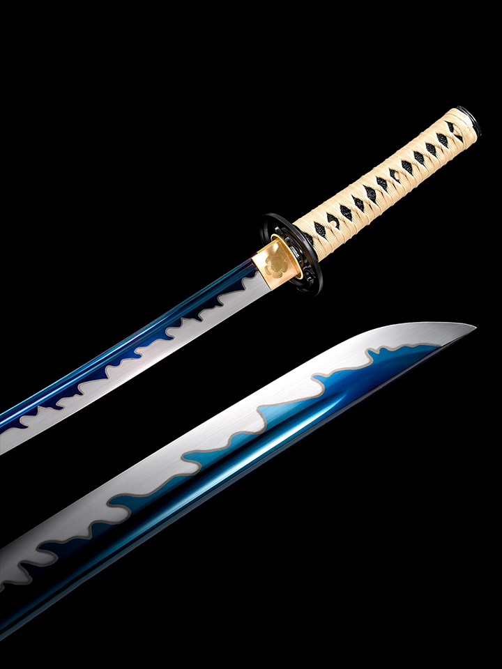 Dark Wave Wakizashi — close-up detail view