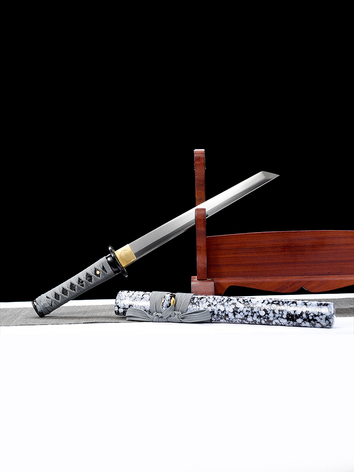Carbon Mist Tanto — 1060 Carbon Steel Dagger by DRACBLADE