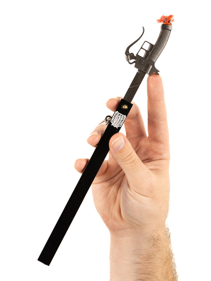 AOT Sword Keychain + Stand — alternate angle view 5