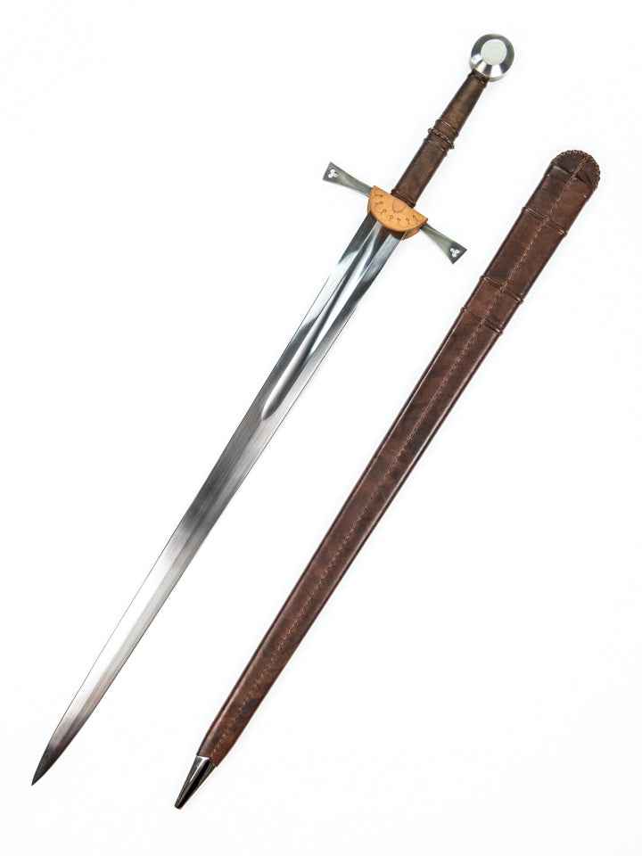 XIV Medieval Longsword — close-up detail view