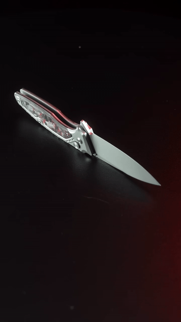 M390 Z1 Pocket Knife — close-up detail view