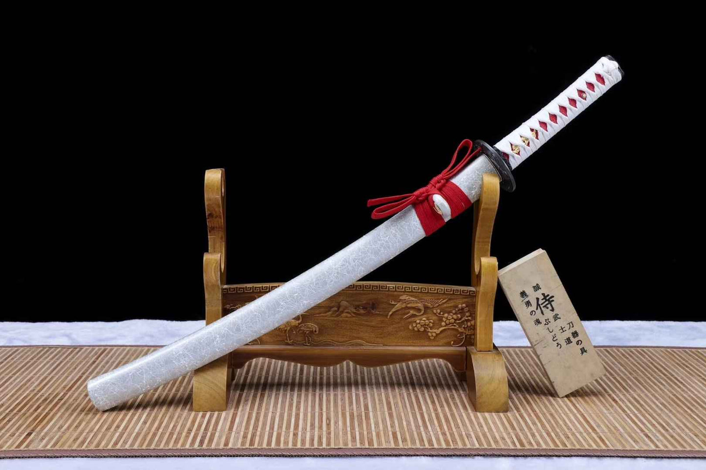 Samurai sword,High carbon steel blade,Length 20" — close-up detail view