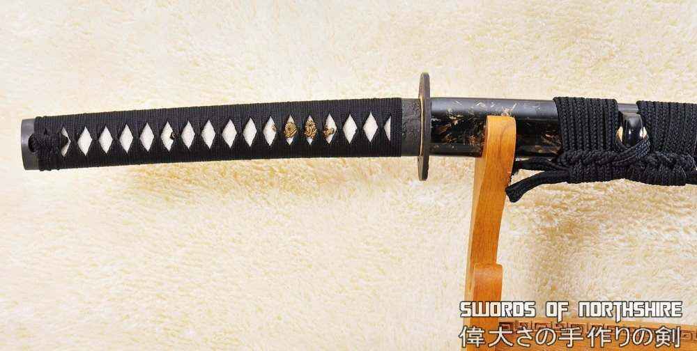 Uchigatana - Dark Souls Katana Sword Replica — blade and hamon detail