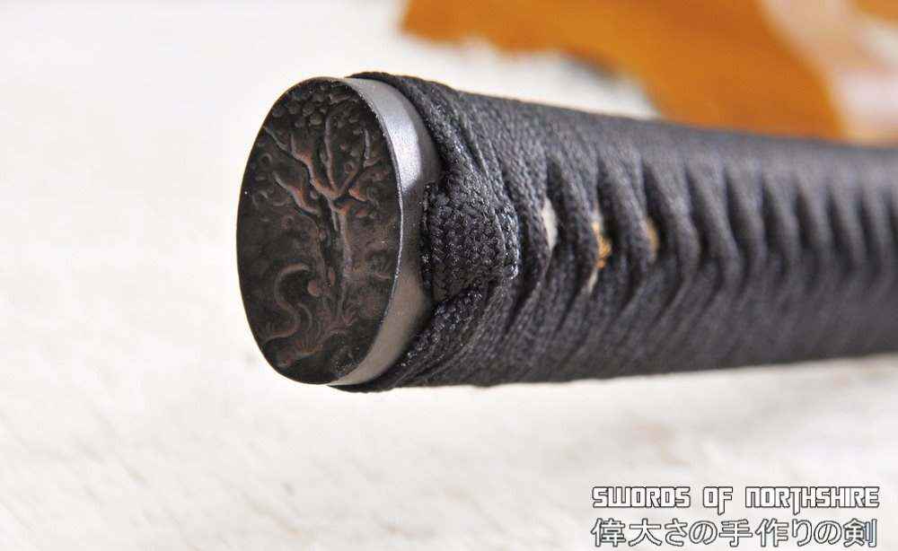 Uchigatana - Dark Souls Katana Sword Replica — scabbard / saya detail