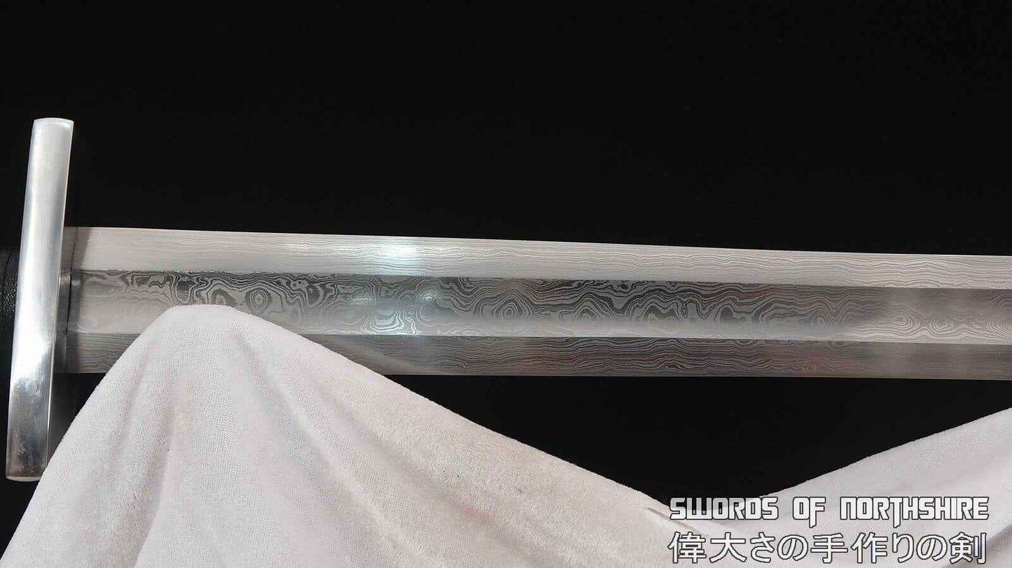 Viking Sword - Harald Hardrada 1095 — blade and hamon detail