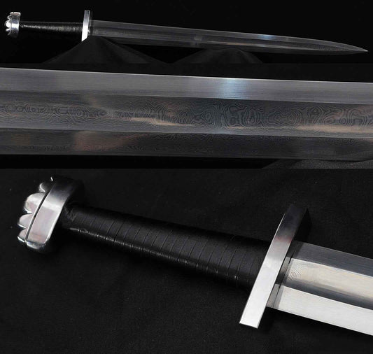 Viking Sword - Harald Hardrada 1095 — 1095 High Carbon Steel Medieval Sword by DRACBLADE