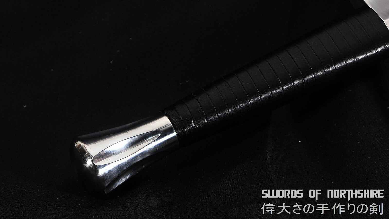 Broadsword - Edward 1095 — blade and hamon detail