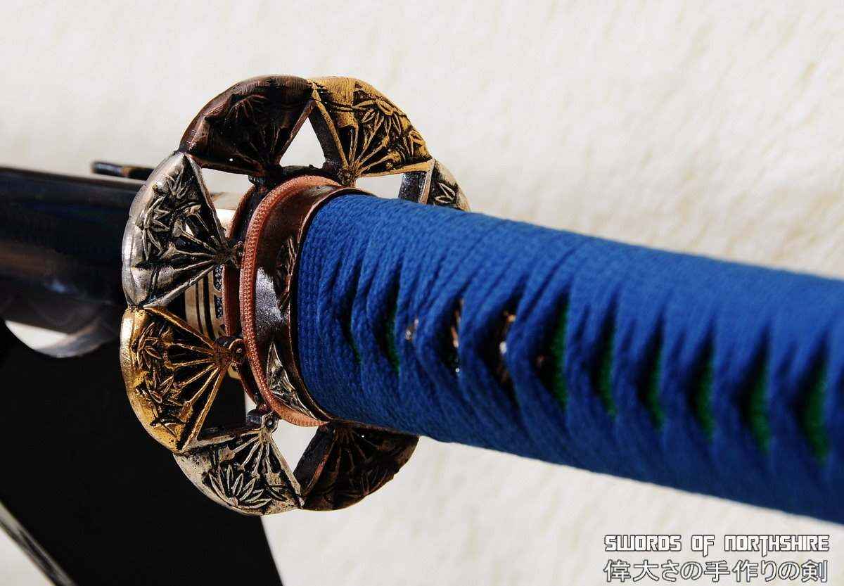 Nodachi - Koshigaya 1095 — scabbard / saya detail