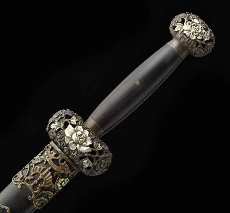 Jian - Wang Wenshao 1060 — scabbard / saya detail