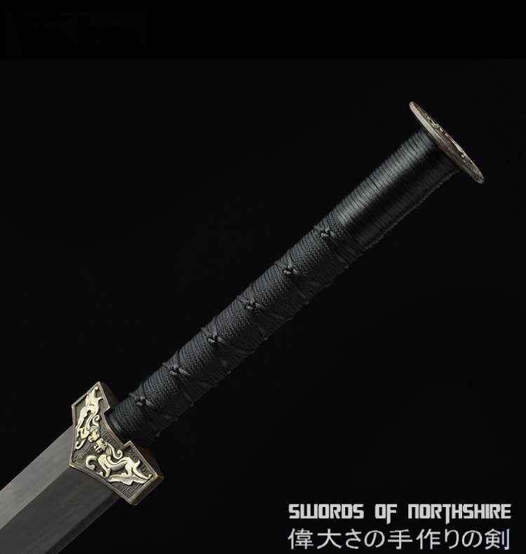 Han Jian - Ban Chao 1060 — scabbard / saya detail