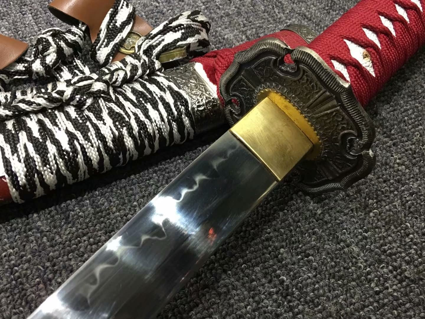 Nihontou Tachi,Nodachi,High carbon steel burn blade,Alloy tosogu — alternate angle view 5