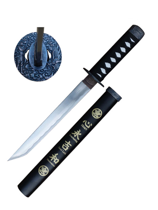 The Classic Tanto (DULL) — Premium Steel Dagger by DRACBLADE