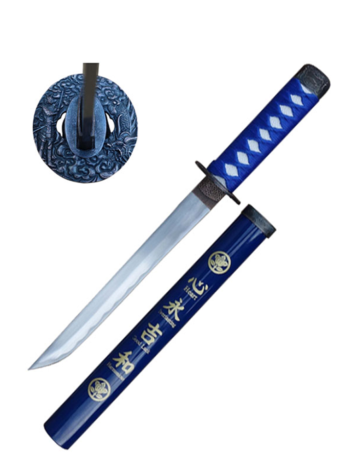 The Classic Tanto (DULL) — blade and hamon detail